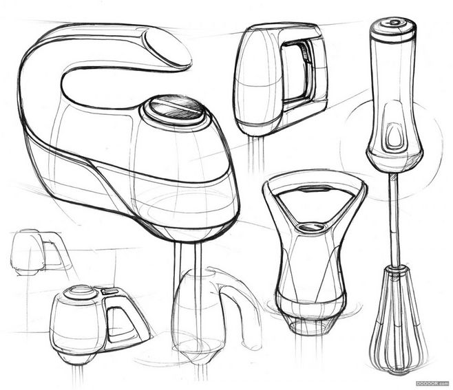 從經(jīng)典家居到未來(lái)科技 解讀Matt Seibert設(shè)計(jì)手繪中的工業(yè)美學(xué)