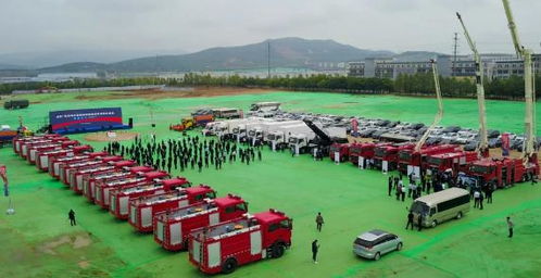 臨港經濟技術開發區 廣泰空港應急保障救援裝備生產基地項目奠基儀式圓滿舉行，引領技術開發新篇章